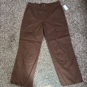 Brown Cargo Pants